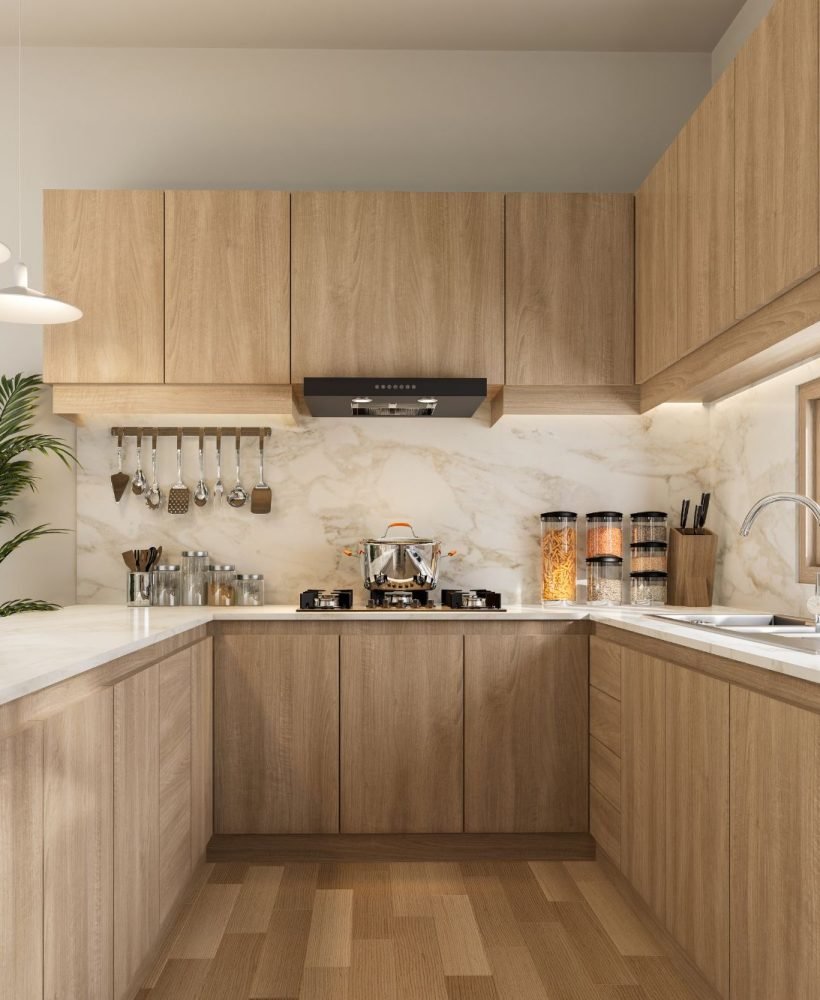 U shape Kitchen