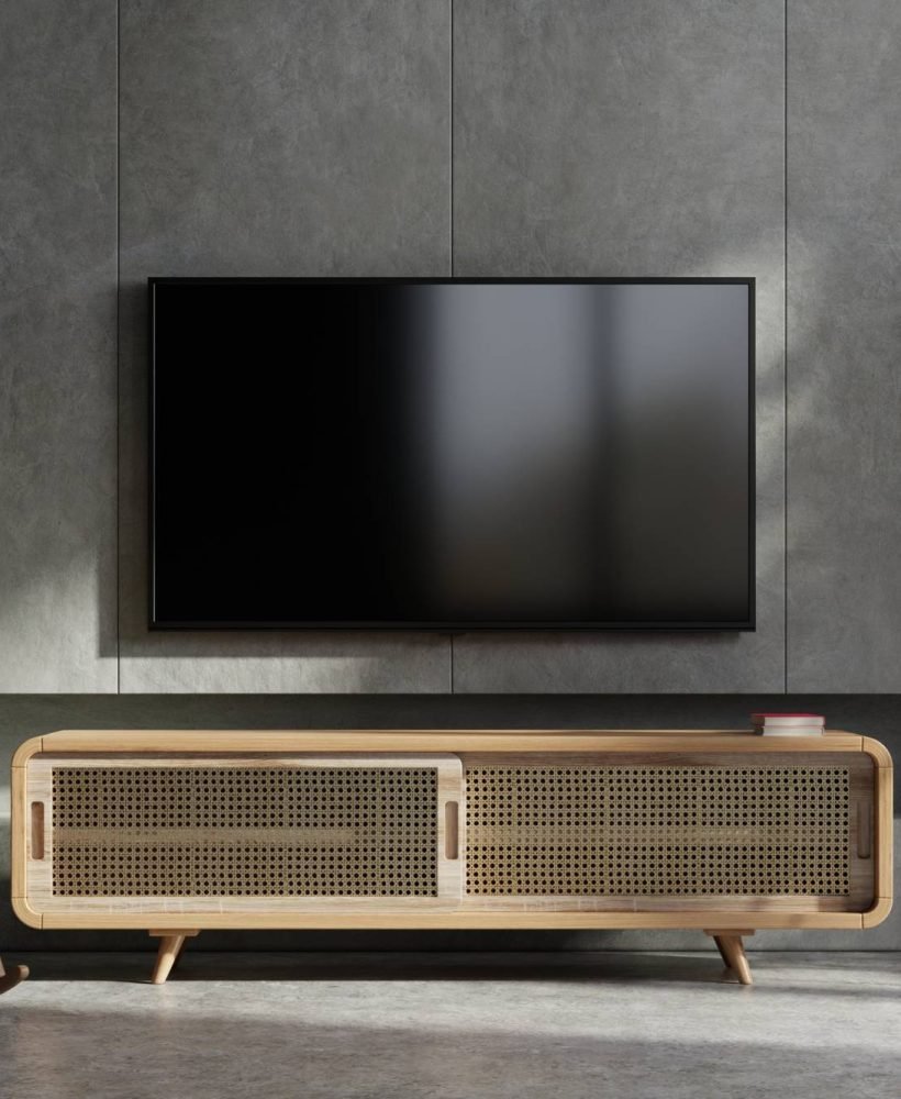 WALL-MOUNTED TV UNIT